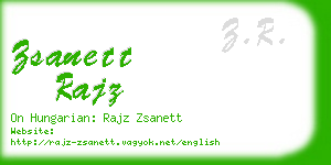 zsanett rajz business card